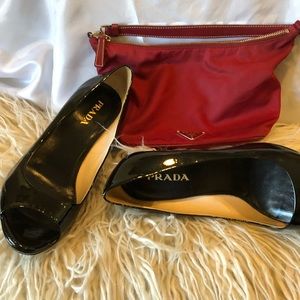 Prada Mini Bag and Prada Shoes size 38